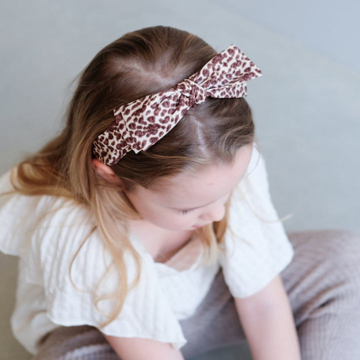 Mimi & Lula - Alice Band - Leopard Edie Bow