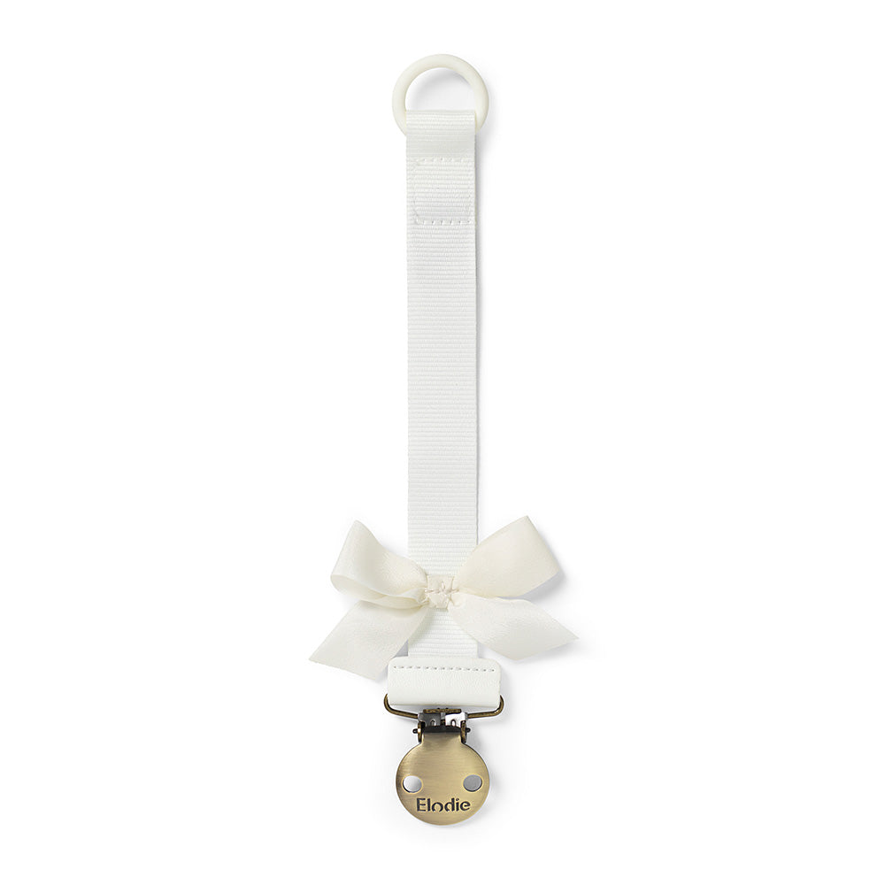 Elodie - Soother Clip - Vanilla White - Mabel & Fox