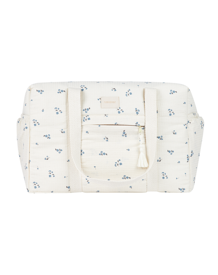 Nobodinoz- Opera Waterproof Maternity Bag - Lily Blue