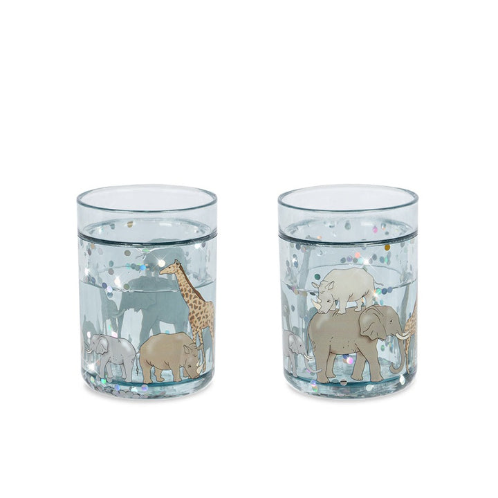 Konges Slojd - Glitter Cups - Safari (2 Pack)