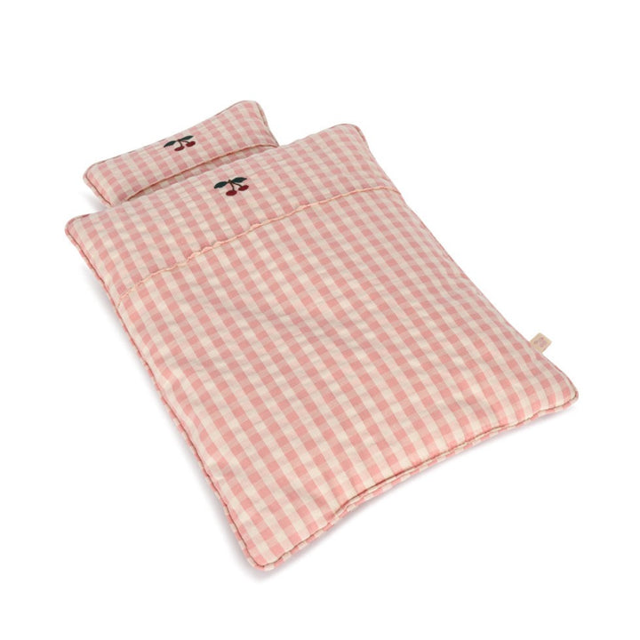 Konges Slojd - Doll Bedding - Powder Pink Check