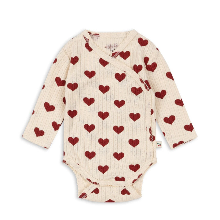 Konges Slojd - Minnie Newborn Body - Amour Rouge