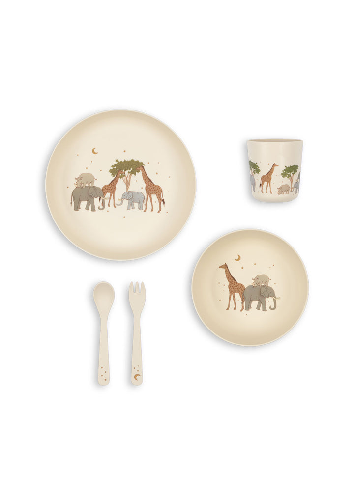 Konges Slojd - Pla Dinner Set - Safari