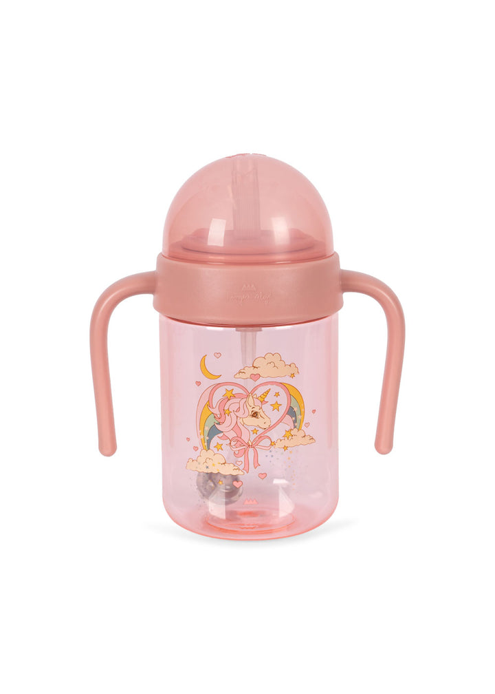 Konges Slojd - Baby Bottle With Handle - Horn Stars