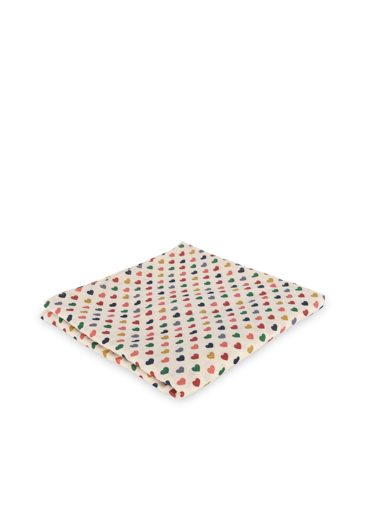 Konges Slojd - Large Muslin Swaddle - Coeur Colore