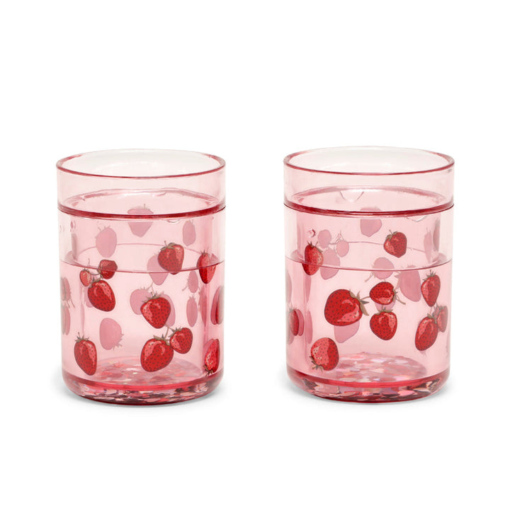 Konges Slojd - Glitter Cups - Fragola (2 Pack)