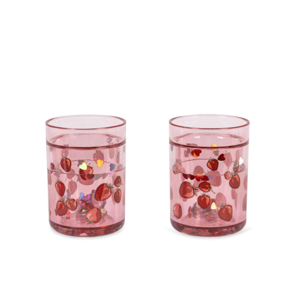 Konges Slojd - Glitter Cups - Fragola (2 Pack)