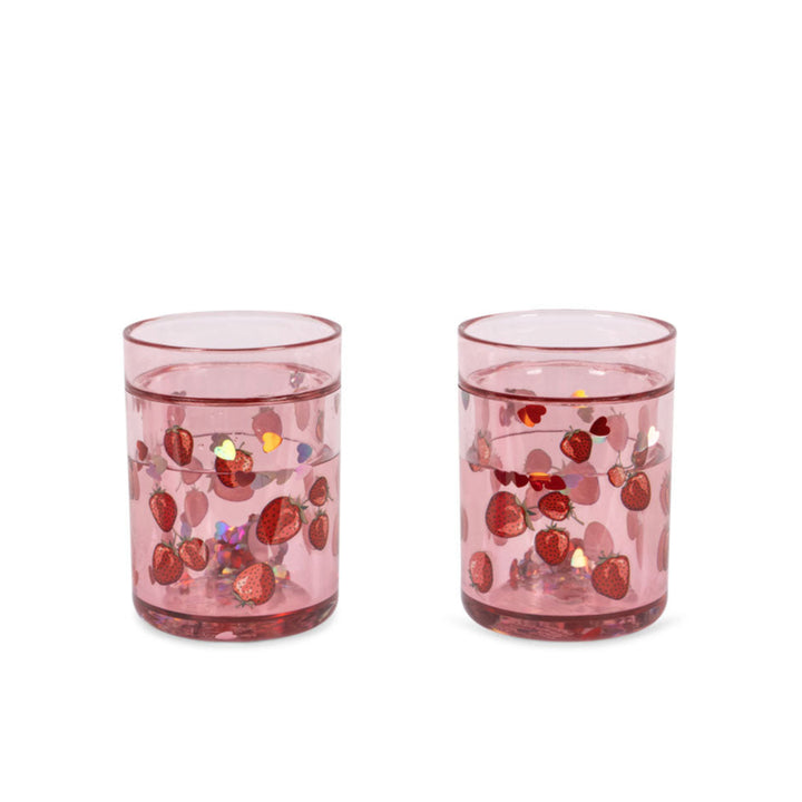 Konges Slojd - Glitter Cups - Fragola (2 Pack)