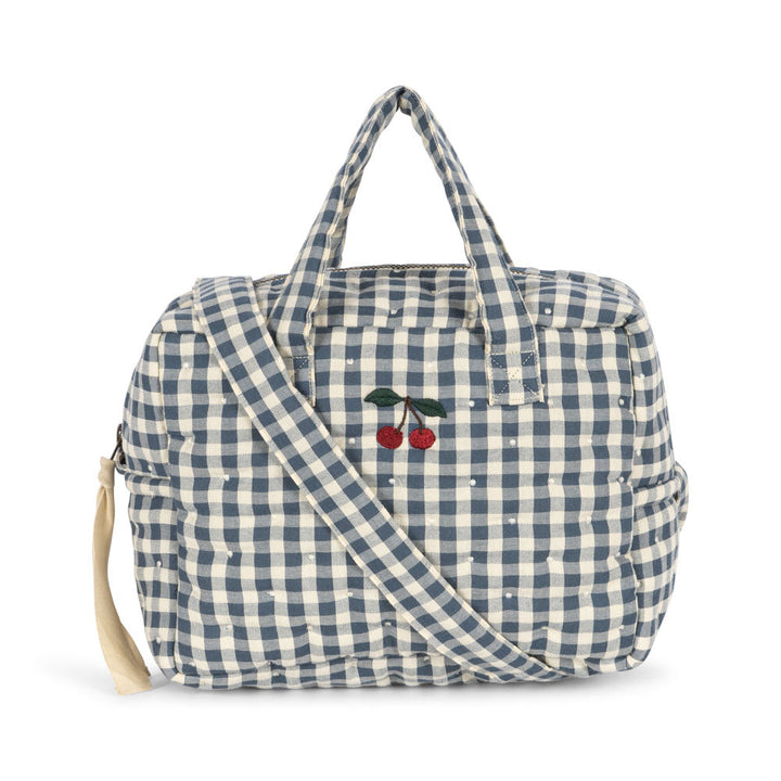 Konges Slojd - Doll Bag - Blue Check - Mabel & Fox