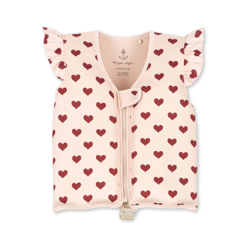 Konges Slojd - Avery Swim Vest - Amour Rouge - Mabel & Fox