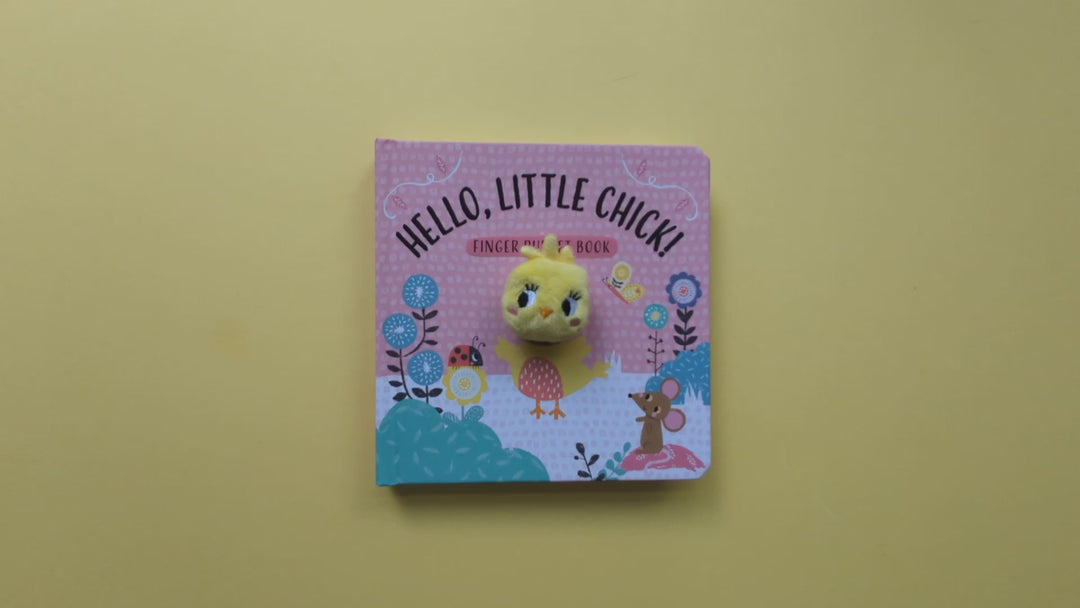 Hello Little Chick - Children's Finger Puppet Book