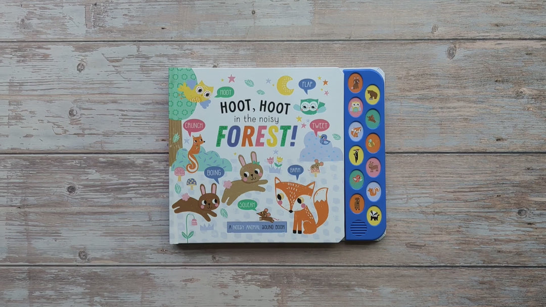 12 Button Sound Book - Playtime Pals Forest