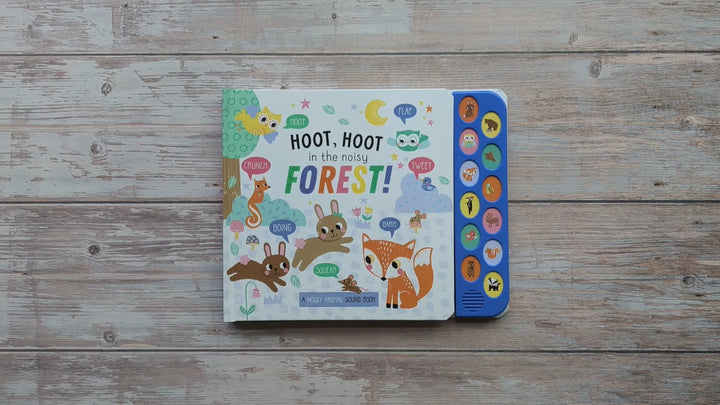 12 Button Sound Book - Playtime Pals Forest