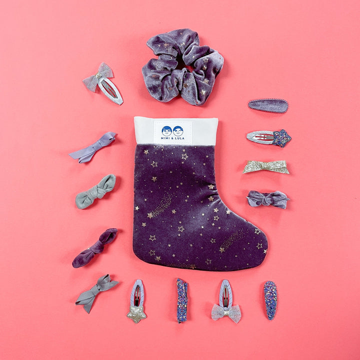 Mimi & Lula - Christmas Filled Stocking - Lilac