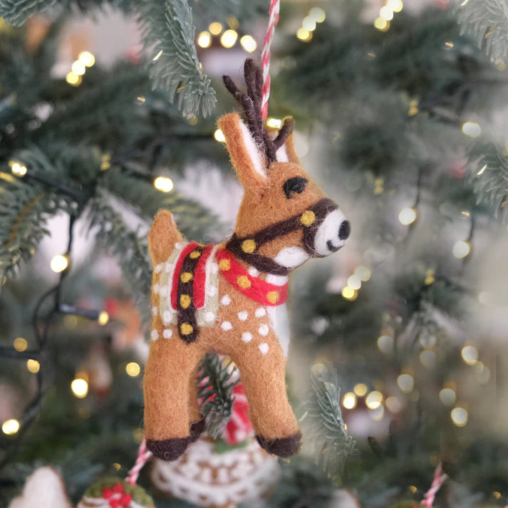 Fiona Walker - Christmas Decoration - Gingerbread Reindeer