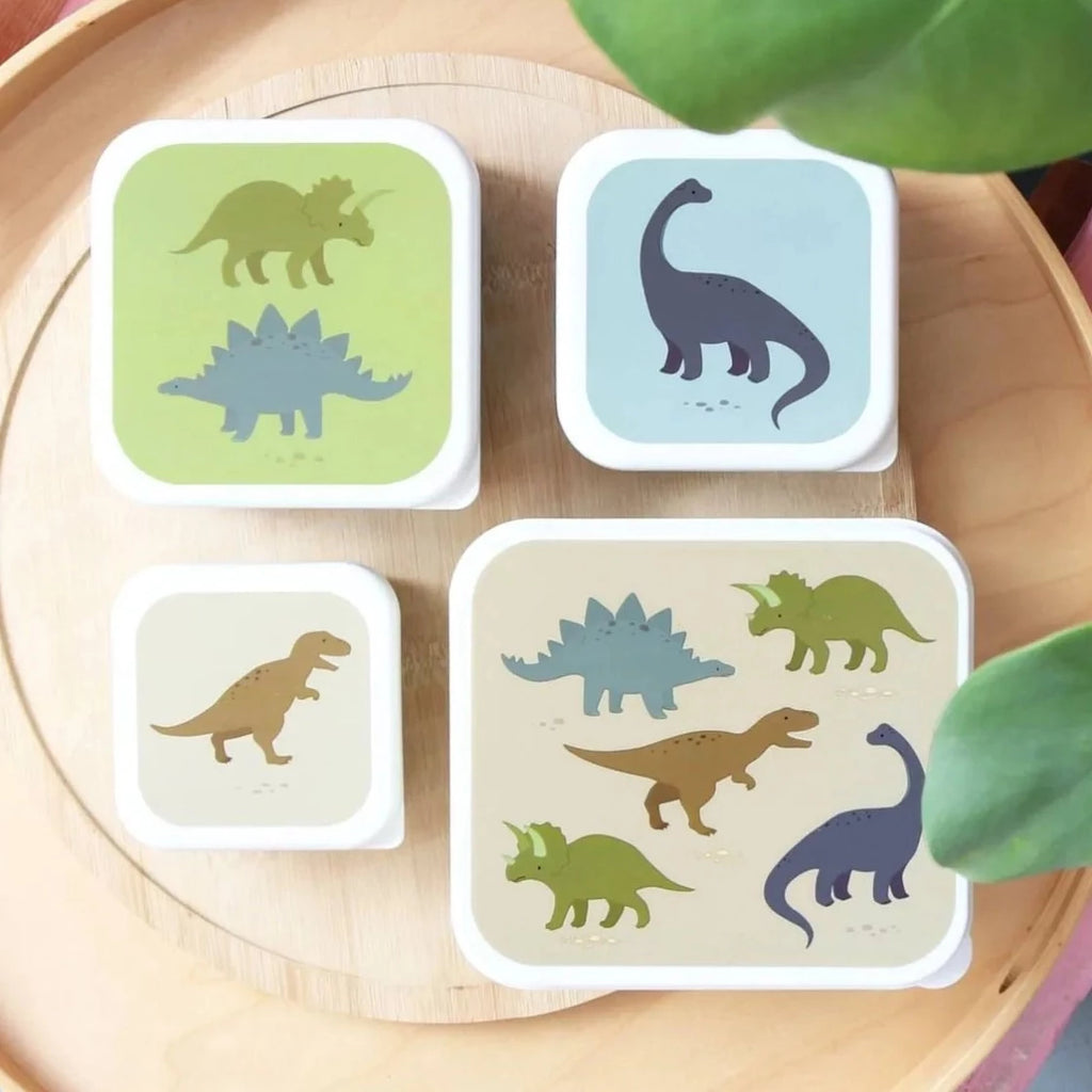 Ore - Good Lunch Snack Containers Small Set-of-Two - Baby Dinosaur –  Atterdag Kids