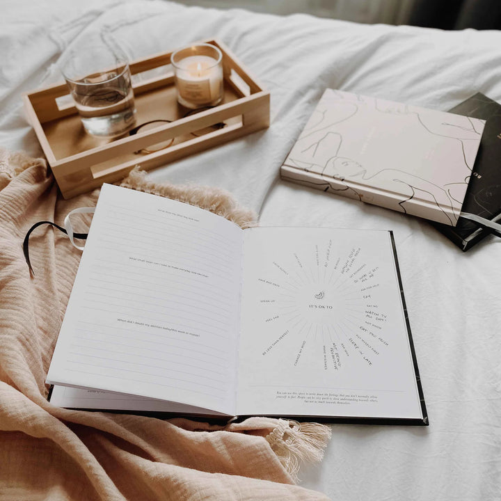 Blush & Gold - Body+Soul Wellness Journal and Planner - Eclipse