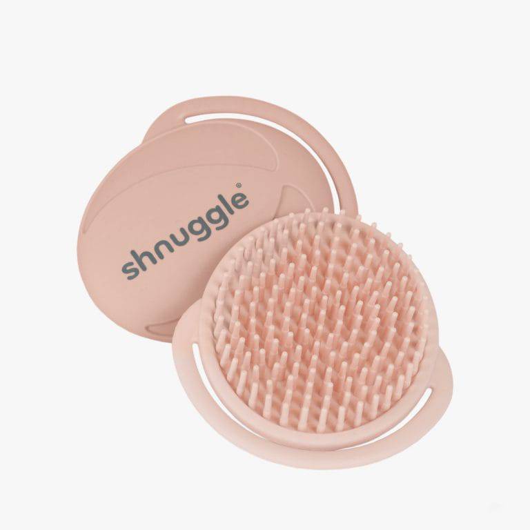 Shnuggle Baby Bath Brush - Pink - Mabel & Fox