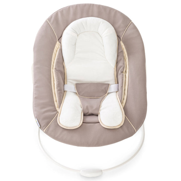 Hauck - Alpha Bouncer 2 in 1 - Stretch Beige - Mabel & Fox