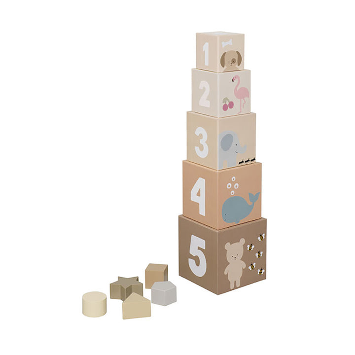 Jabadabado - Stacking & Sorting Cubes - Mabel & Fox