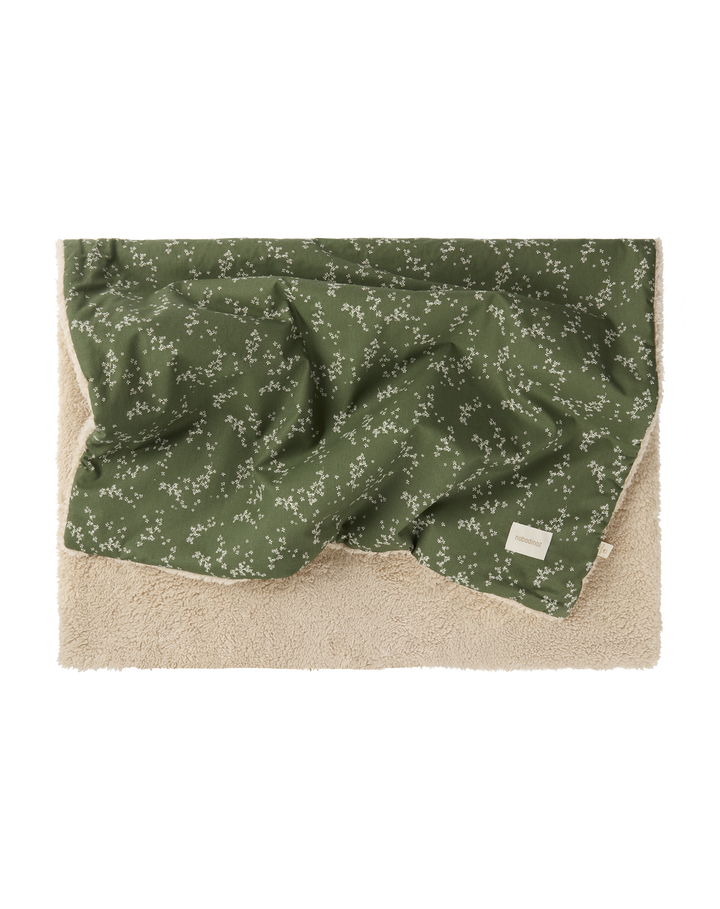 Nobodinoz - Stories Winter Blanket - Green Jasmine