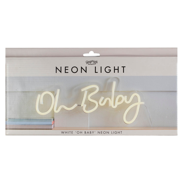 Ginger Ray - Oh Baby - Neon Sign