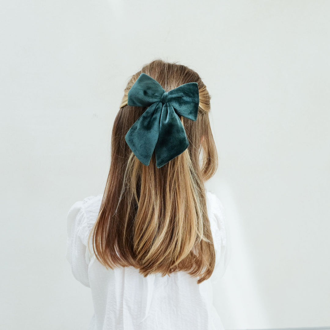 Mimi & Lula - Agnes Oversize Bow Pack - Teal (2 Pack)