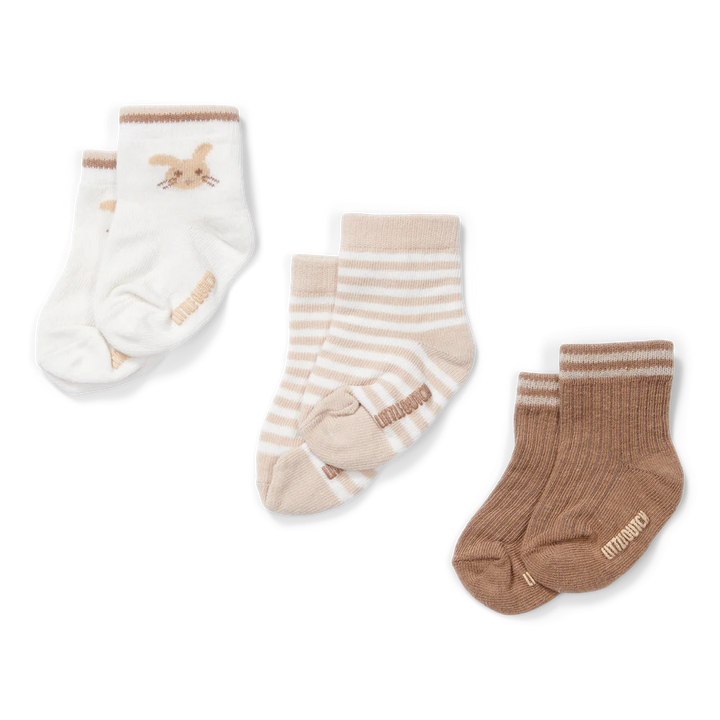 Little Dutch - Baby Socks - Baby Bunny (3 Pack)