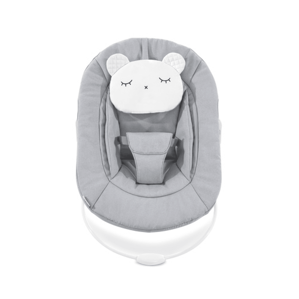 Hauck - Alpha Bouncer 2 in 1 - Pastel Bear / Light Grey - Mabel & Fox