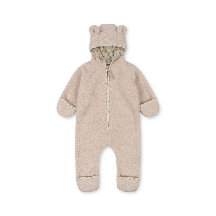 Konges Slojd - Teddy Onesie - Grizz - Brazilian Sand