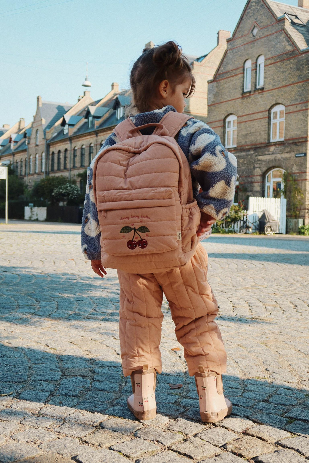 Konges Slojd - Juno Quilted Midi Backpack - Tuscany