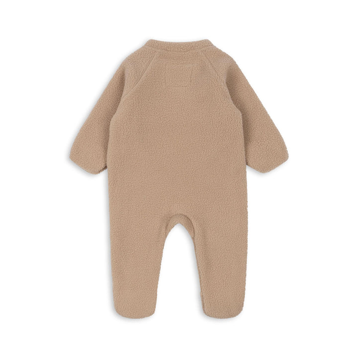 Konges Slojd - Fleece Onesie - Teddy - Smoke Grey