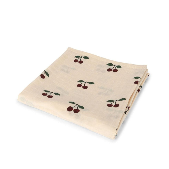 Konges Slojd - Large Muslin Swaddle - Ma Grande Cerise