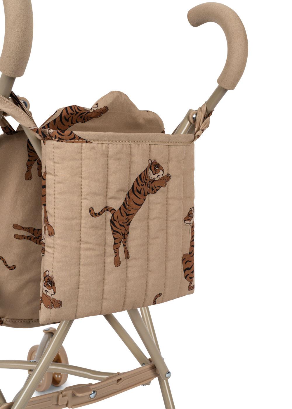 Konges Slojd - Doll Stroller - Tiger Oxford Tan