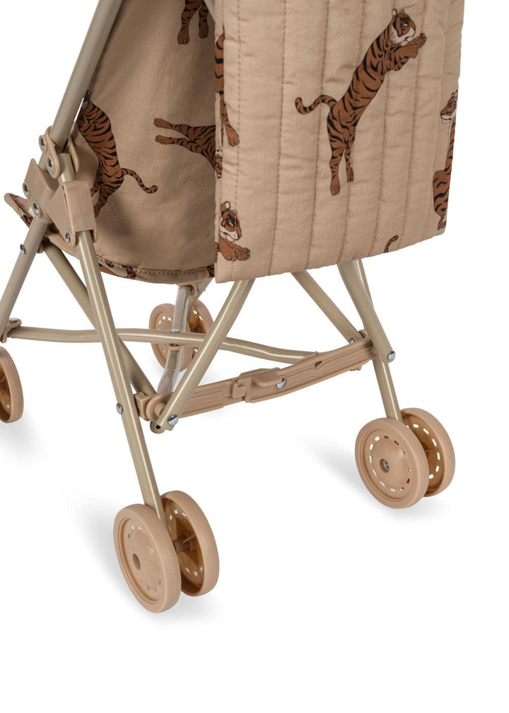 Konges Slojd - Doll Stroller - Tiger Oxford Tan