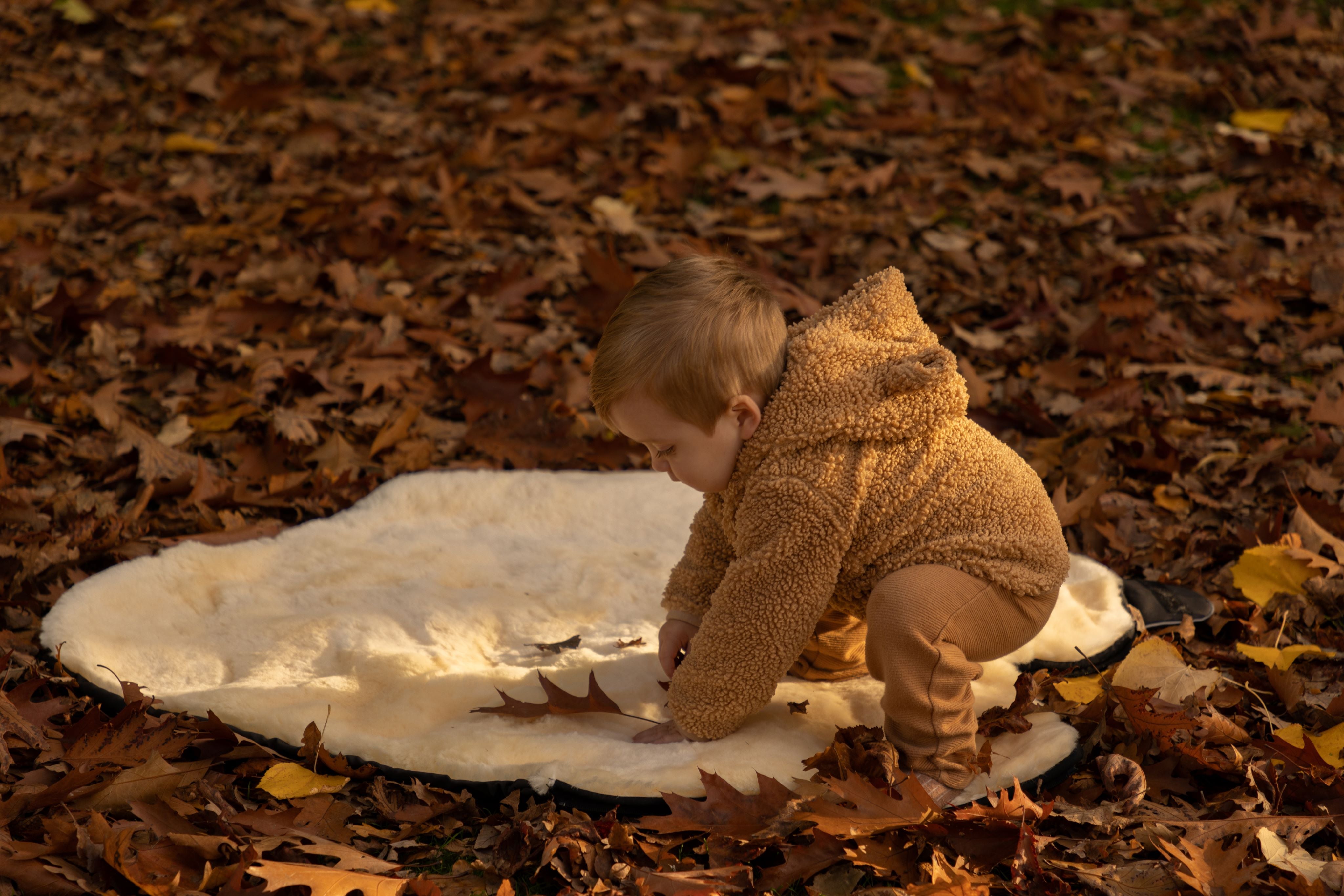 Sheepskin cosy shop toes for pushchairs