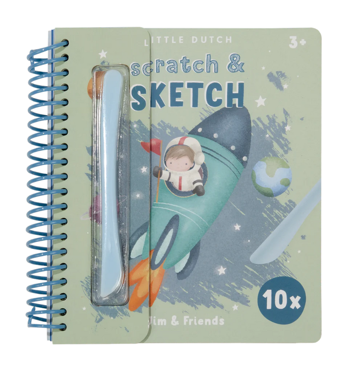 Little Dutch - Scratchbook - Jim & Friends - Mabel & Fox