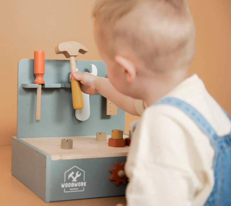 Children's workbench with tool belt Little Dutch - Babookidsdesign