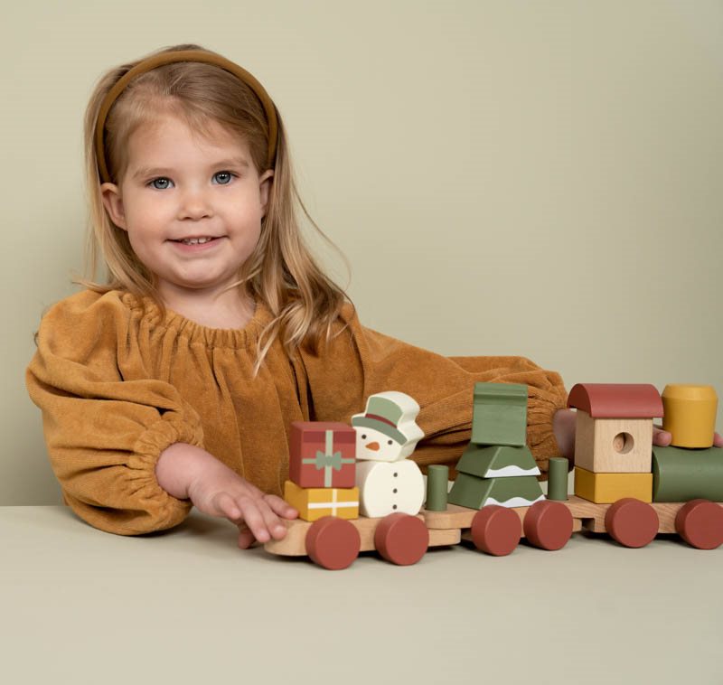 Little Dutch - Christmas Stacking Train