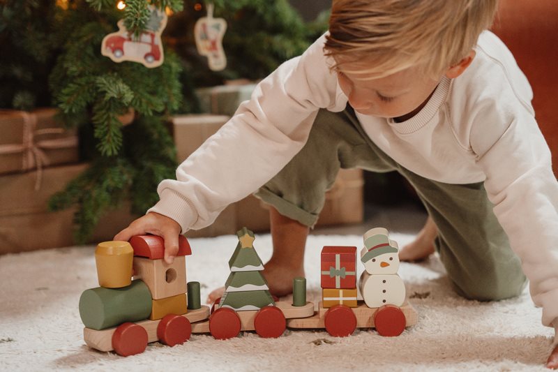 Little Dutch - Christmas Stacking Train