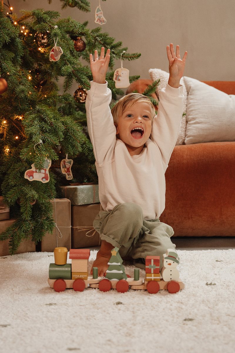 Little Dutch - Christmas Stacking Train