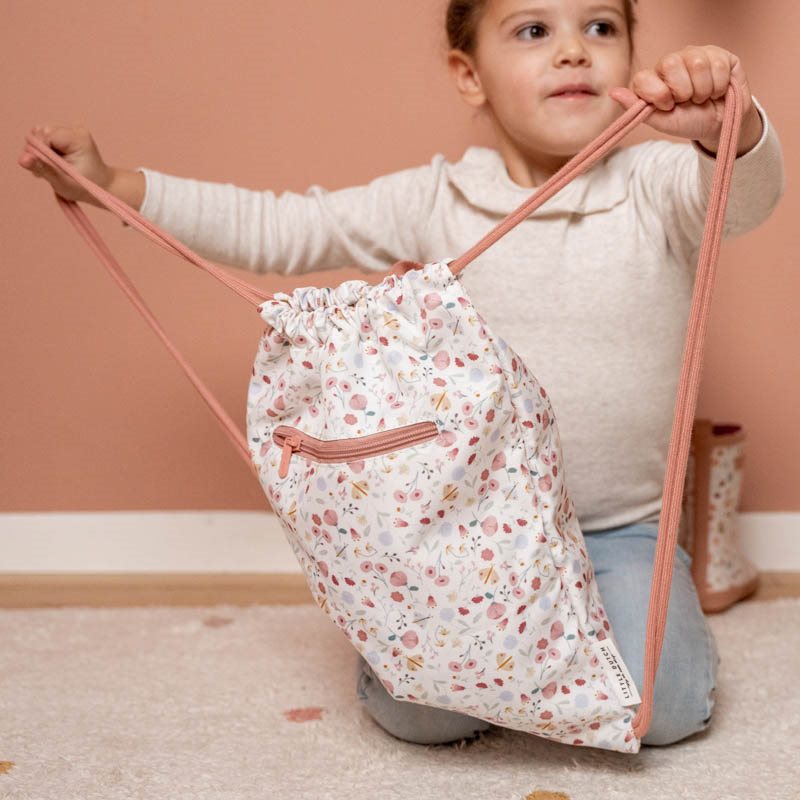 Little Dutch - Gym Bag - Flowers & Butterflies - Mabel & Fox