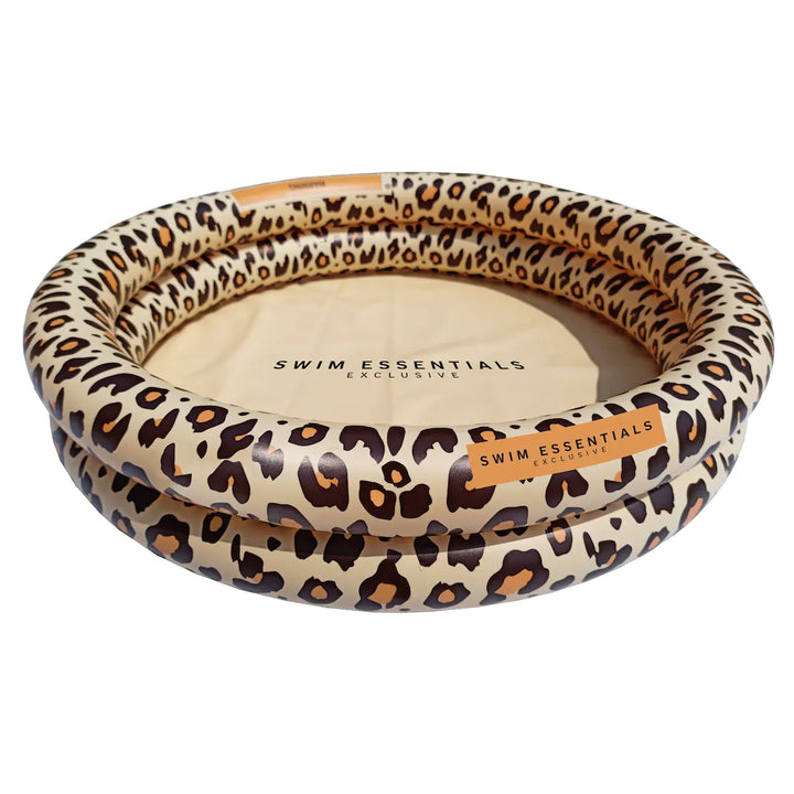 Swim Essentials - Baby Pool Leopard Print Beige - 60 cm - Mabel & Fox