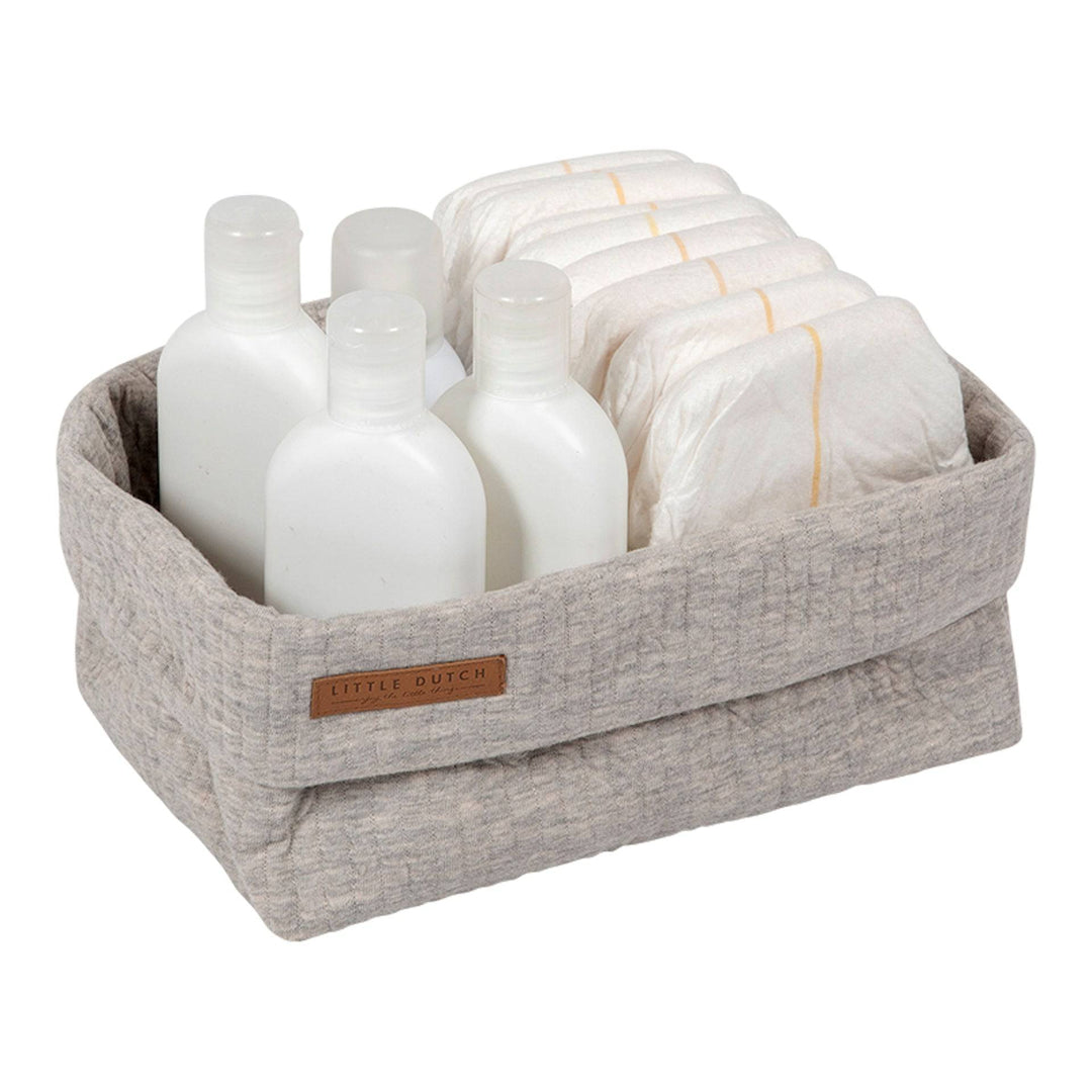 Little Dutch Storage Basket - Large - Grey - Mabel & Fox