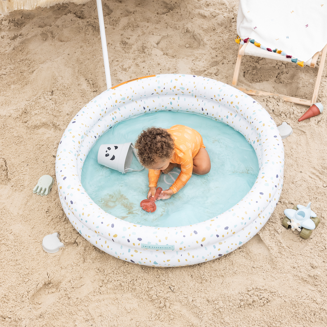 Swim Essentials - Inflatable Swimming Pool - Terrazzo - 100cm