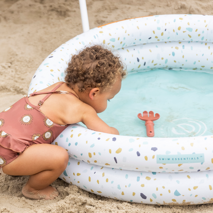 Swim Essentials - Inflatable Swimming Pool - Terrazzo - 100cm