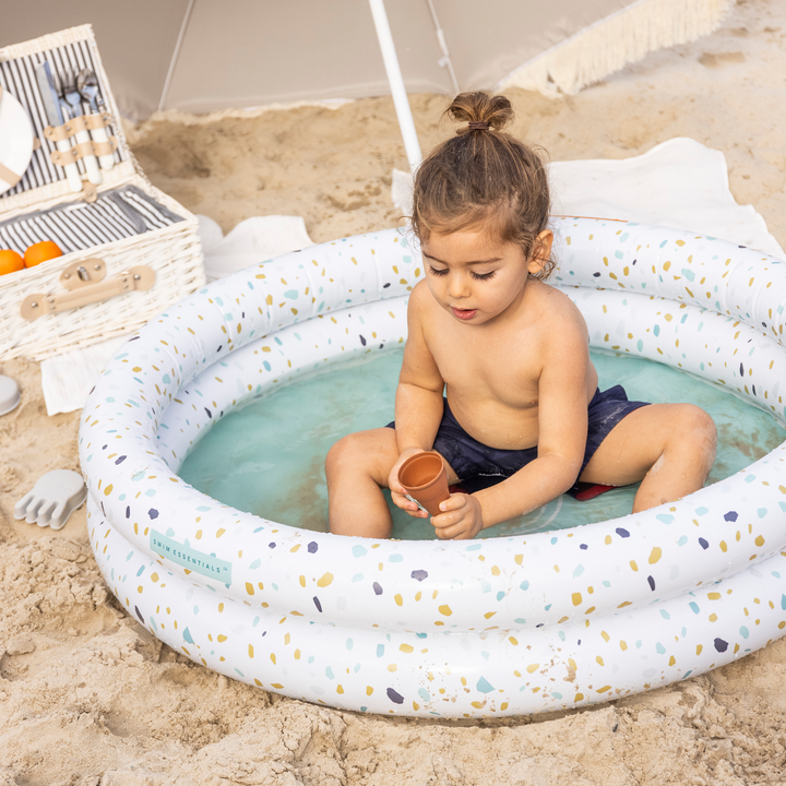 Swim Essentials - Inflatable Swimming Pool - Terrazzo - 100cm