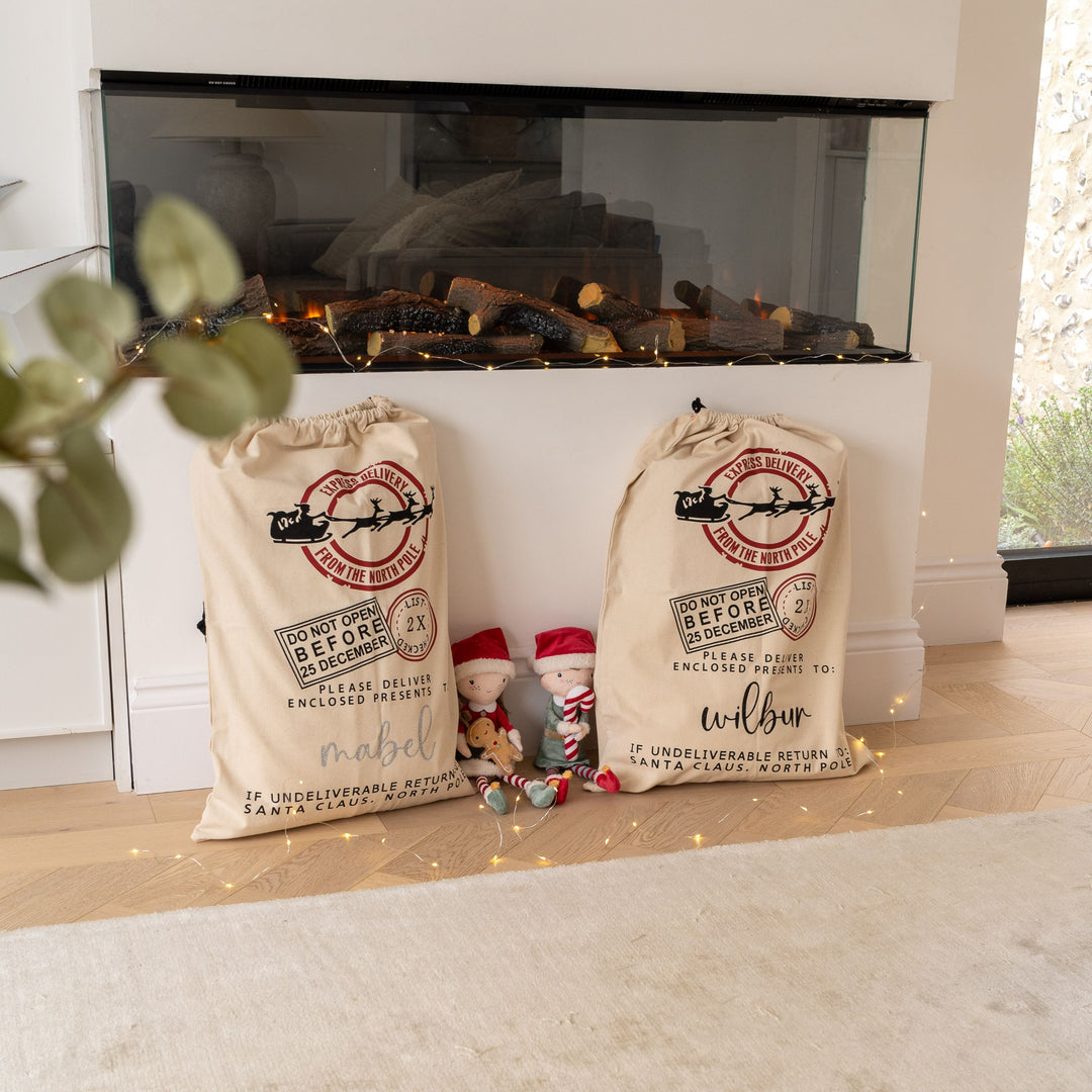 Mabel & Fox - Personalised Christmas Sack