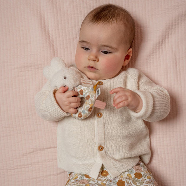 Little Dutch x Miffy - Rattle Vintage Flowers - Mabel & Fox